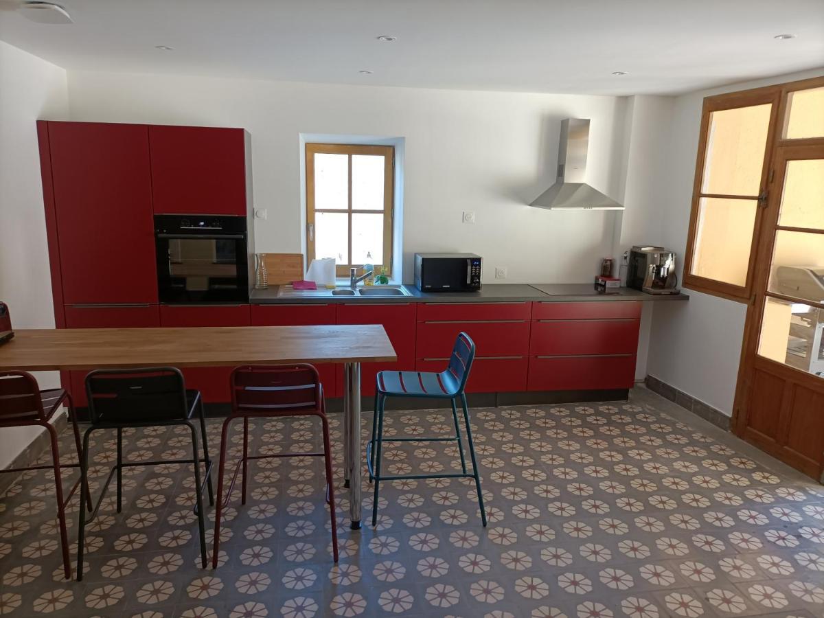 Grand Gite Terrasses Largentière Exteriör bild
